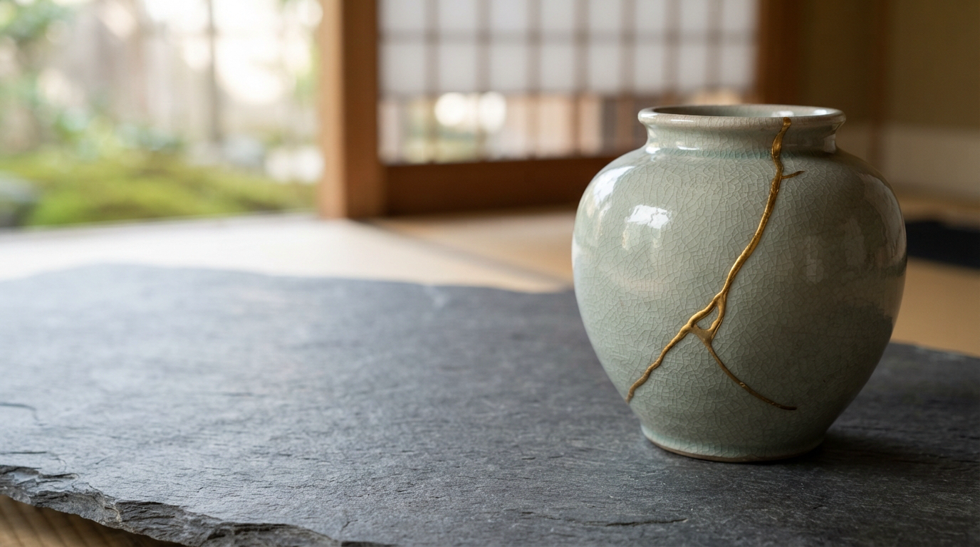 終端の背景に敷いた写真
