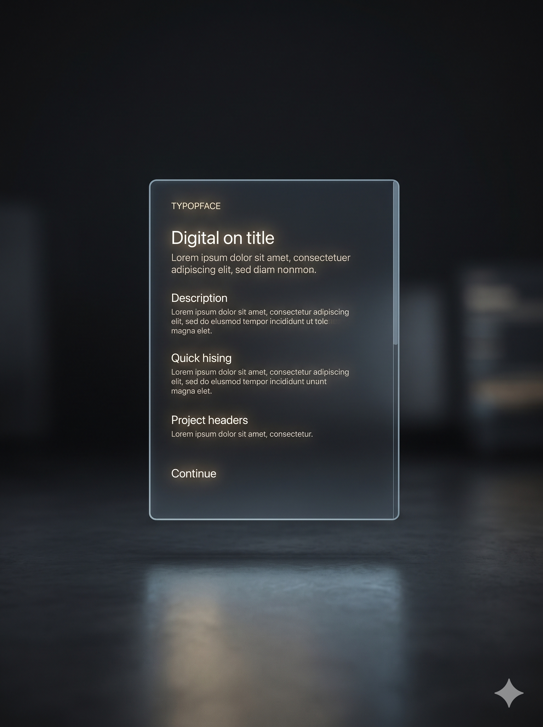 Visionary App Design